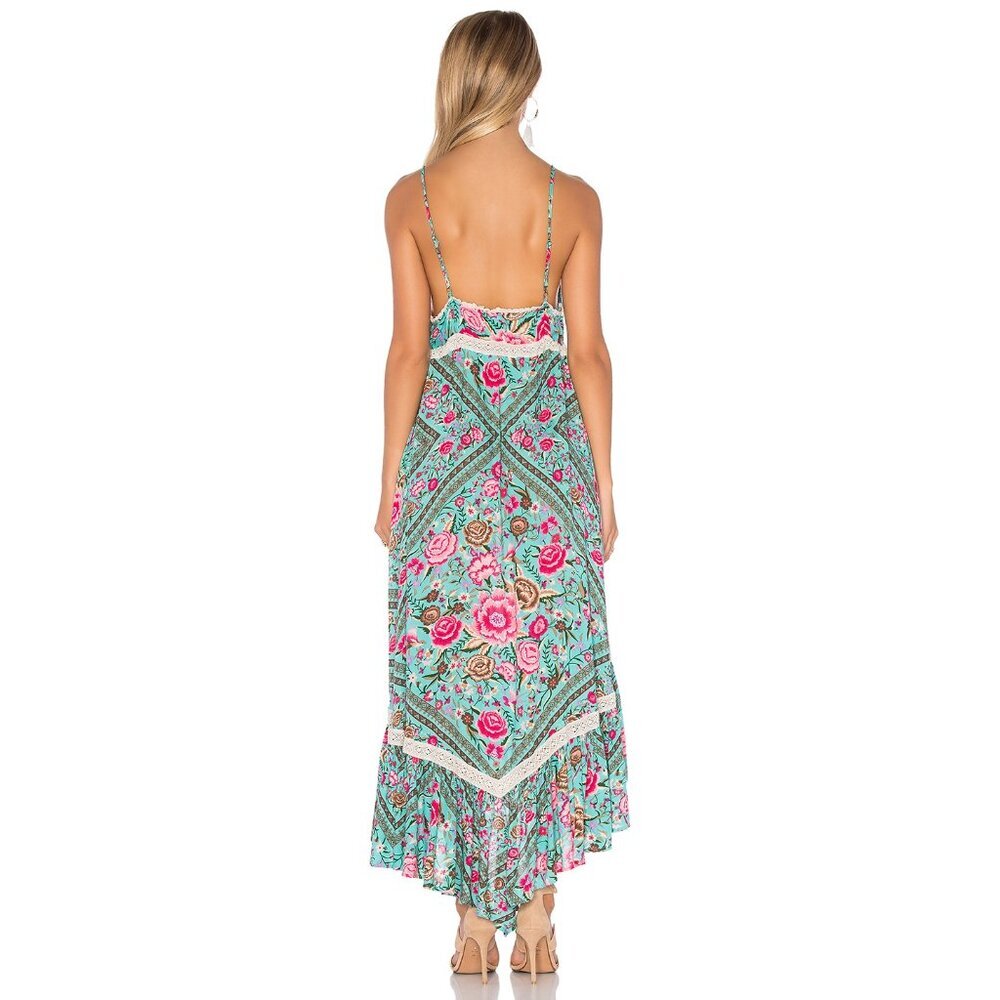 Spell and the Gypsy Collective Babushka Midi Dress Turquoise XS - Picture 12 of 16